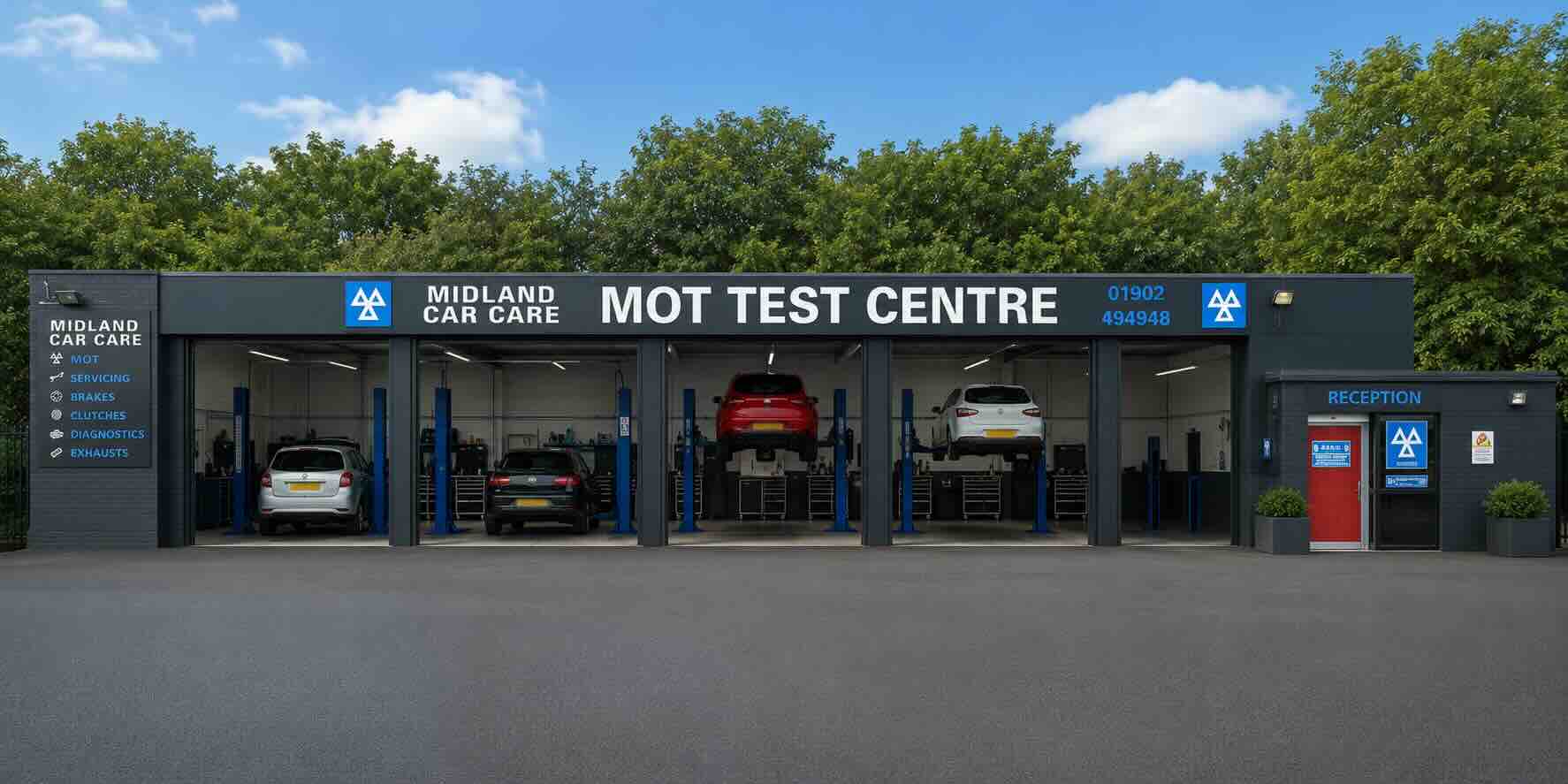 Wolverhampton Auto Care garage, MOT and car servicing in Bilston